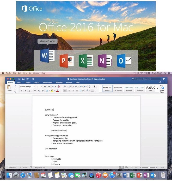 Microsoft office 2016 mac os